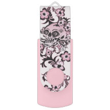 Pink Tattoo Skull