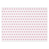 Pink Teacup Handgemalt Wasserfarbe Girly Pattern Tischdecke (Vorderseite (Horizontal))