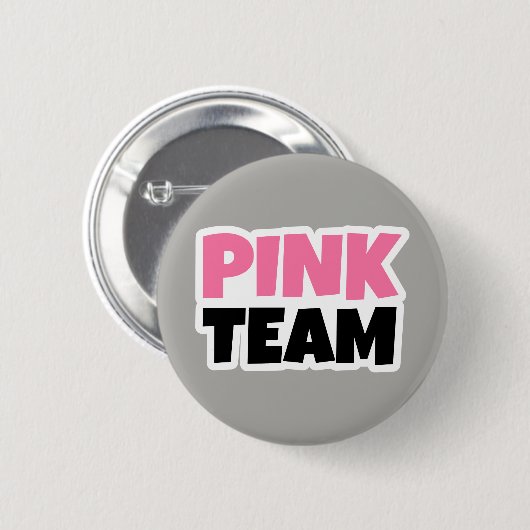 Pink Team Button (Vorne & Hinten)