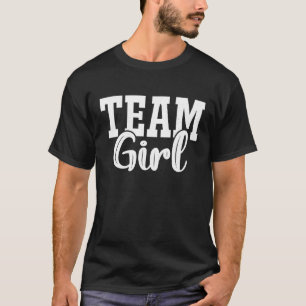 Pink Team Girl Team Boy Gender Reveal Party Matchi T-Shirt