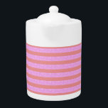 Pink Teapot<br><div class="desc">Modernes,  elegantes und raffiniertes Design im Popcorn-Stil! Popcorn Anime - Entwürfe für Lächeln und Lachen. Weitere Informationen unter: www.popcornanime.com</div>