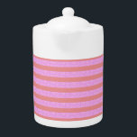 Pink Teapot<br><div class="desc">Modernes, elegantes und raffiniertes Design im Popcorn-Stil! Popcorn Anime - Entwürfe für Lächeln und Lachen. Weitere Informationen unter: www.popcornanime.com</div>