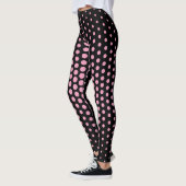 Pink Techno Dot Muster Leggings (Links)