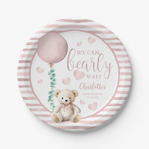 Pink Teddy Bear Baby Shooter Teller warten