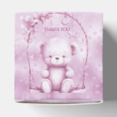 Pink Teddy Bear Favor Box Geschenkschachtel (Oben)