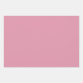 Pink Teddy Bear Wrapping Paper Geschenkpapier Set (Vorderseite 3)