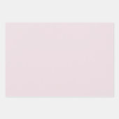 Pink Teddy Bear Wrapping Paper Geschenkpapier Set (Vorderseite 2)