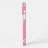 "Pink Teddy Parade - Niedliche ästhetische Telefon iPhone Hülle (Linke Seite)
