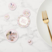 Pink Tee Party Brautparty Konfetti (Gruppe)