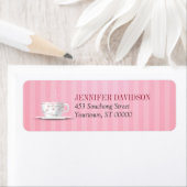 Pink Tee Party Rücksendeadresse (Insitu)