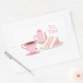 Pink Tee Set Themed Sticker (Umschlag)