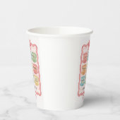 Pink Teebecher als Papierbecher (Links)