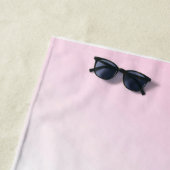 Pink Tennis Design Strandtuch (Beispiel)