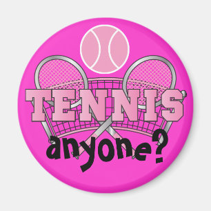 Pink Tennis Irgendjemand? Magnet