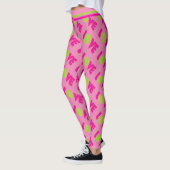 Pink Tennis LIEBE - Leggings (Links)