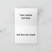 Pink Tennis White Diamond Shape Cute Black Dankeskarte (Innenseite)