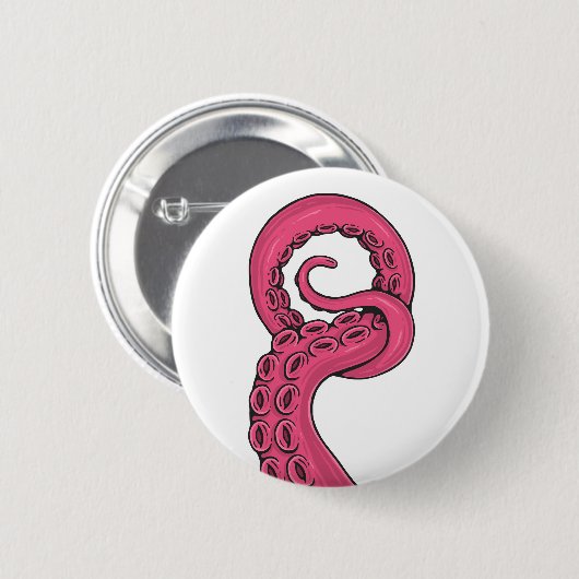 Pink Tentacle Button (Vorne & Hinten)