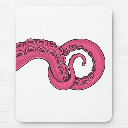 Pink Tentacle Mousepad (Vorne)