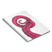 Pink Tentacle Notizblock (Rechte Seite)