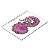 Pink Tentacle Notizblock (Linke Seite)