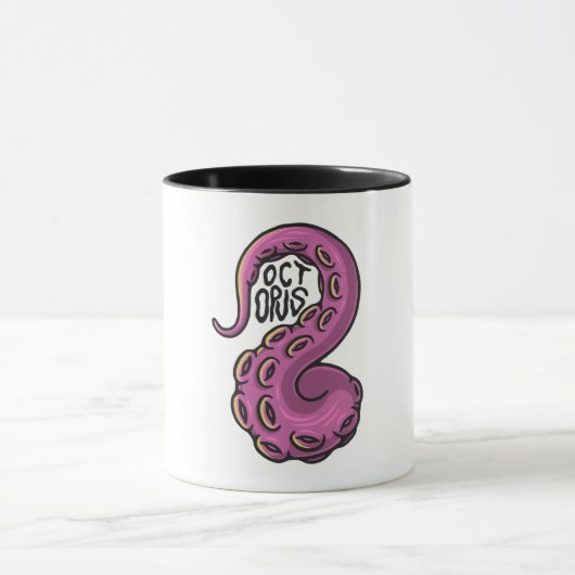 Pink Tentacle Tasse (Zentrum)