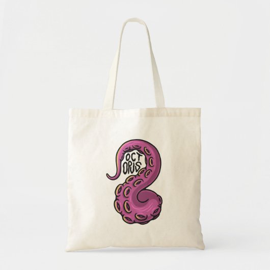 Pink Tentacle Tragetasche (Vorne)