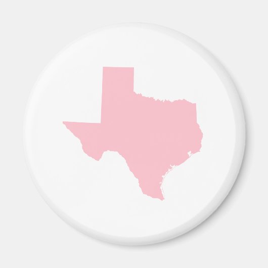 Pink Texas Magnet (Vorne)