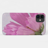 Pink Textured Cosmo Blume Case-Mate iPhone Hülle (Rückseite (Horizontal))