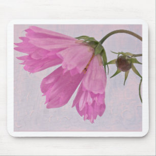 Pink Textured Cosmo Blume Mousepad