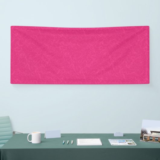 Pink textured surface with subtle swirling pattern banner (Messe)
