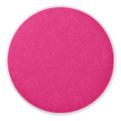 Pink textured surface with subtle swirling pattern keramikknauf (Vorderseite)