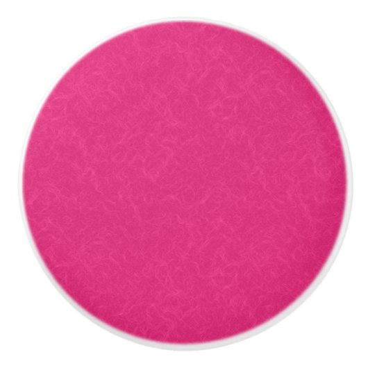 Pink textured surface with subtle swirling pattern keramikknauf (Vorderseite)
