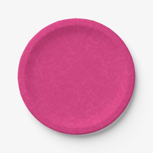 Pink textured surface with subtle swirling pattern pappteller (Vorderseite)