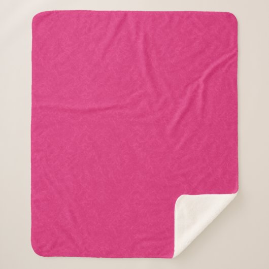 Pink textured surface with subtle swirling pattern sherpadecke (Vorderseite)