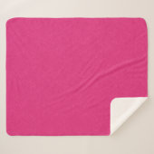 Pink textured surface with subtle swirling pattern sherpadecke (Vorderseite (Horizontal))