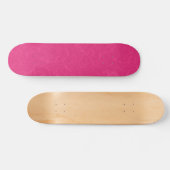 Pink textured surface with subtle swirling pattern skateboard (Horizontal)