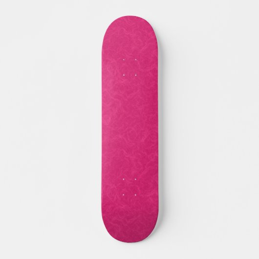 Pink textured surface with subtle swirling pattern skateboard (Vorne)