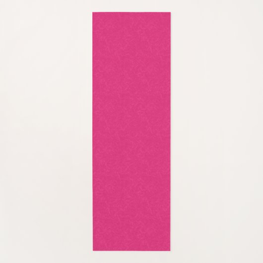 Pink textured surface with subtle swirling pattern yogamatte (Vorderseite)