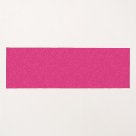 Pink textured surface with subtle swirling pattern yogamatte (Vorderseite (Horizontal))