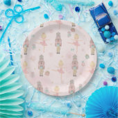 Pink The Nutcracker Weihnachtsballett 1. Geburtsta Pappteller (Party)