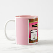 Pink Theme Bakery Paris Patisserie Tasse (Links)