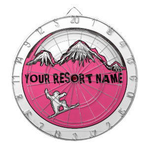 Pink-Theme-Dart-Board Dartscheibe