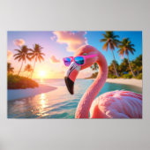 PINK THINKER - Flamingo PINK Poster (Vorne)