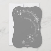 Pink Tiara Es ist eine Mädchen-Baby-Dusche Einladu Einladung (Rückseite)