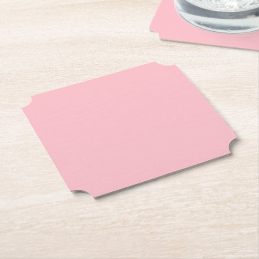 Pink Ticket Paper Untersetzer (angewinkelt)