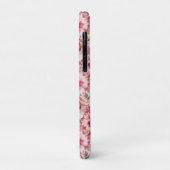 Pink Tie Dye Floral Case-Mate iPhone Hülle (Hinten/Links)