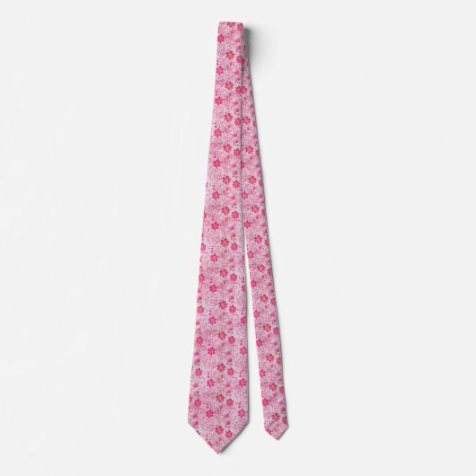 Pink Tie for Soft and Subtle Outfits Krawatte (Vorderseite)