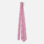 Pink Tie for Soft and Subtle Outfits Krawatte (Rückseite)