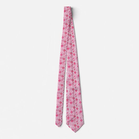 Pink Tie for Soft and Subtle Outfits Krawatte (Rückseite)