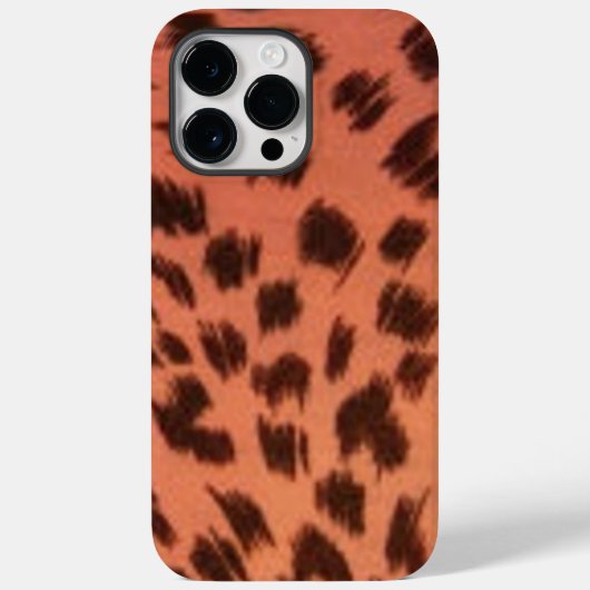 PINK TIERDRUCK Case-Mate iPhone HÜLLE (Rückseite)